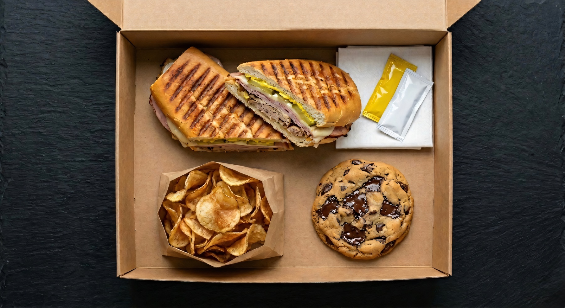 A classic Cuban sandwich