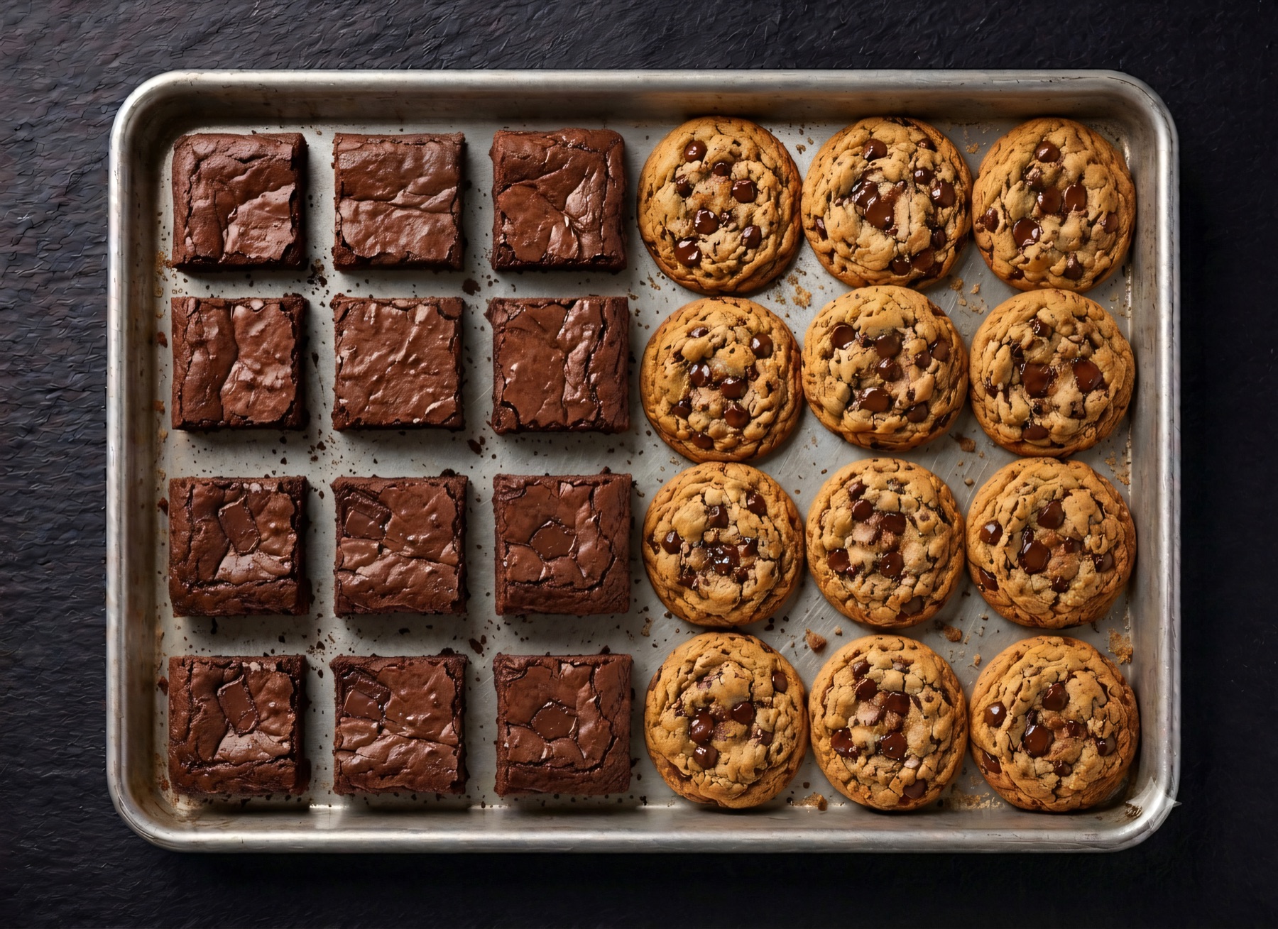 A spread of cookies and treats