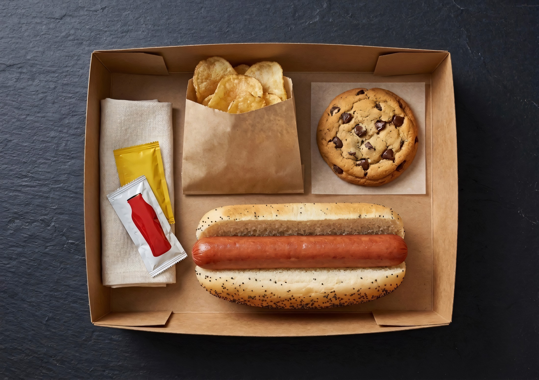 Classic hot dog